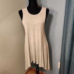 Gray tank tunic